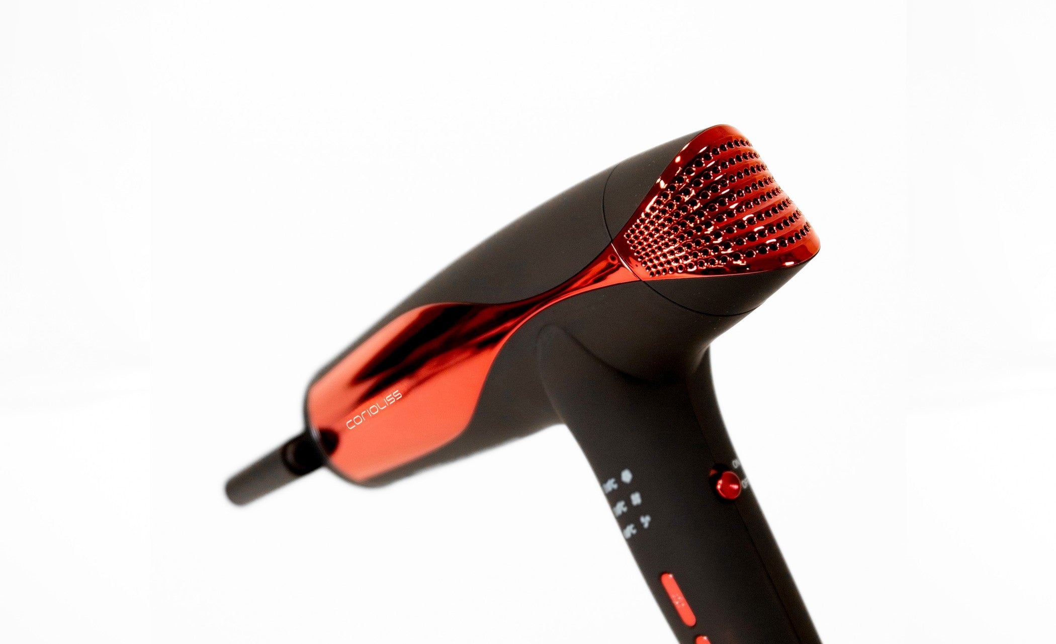 KIT PLANCHA C5 + SECADOR WIND BLACK RED