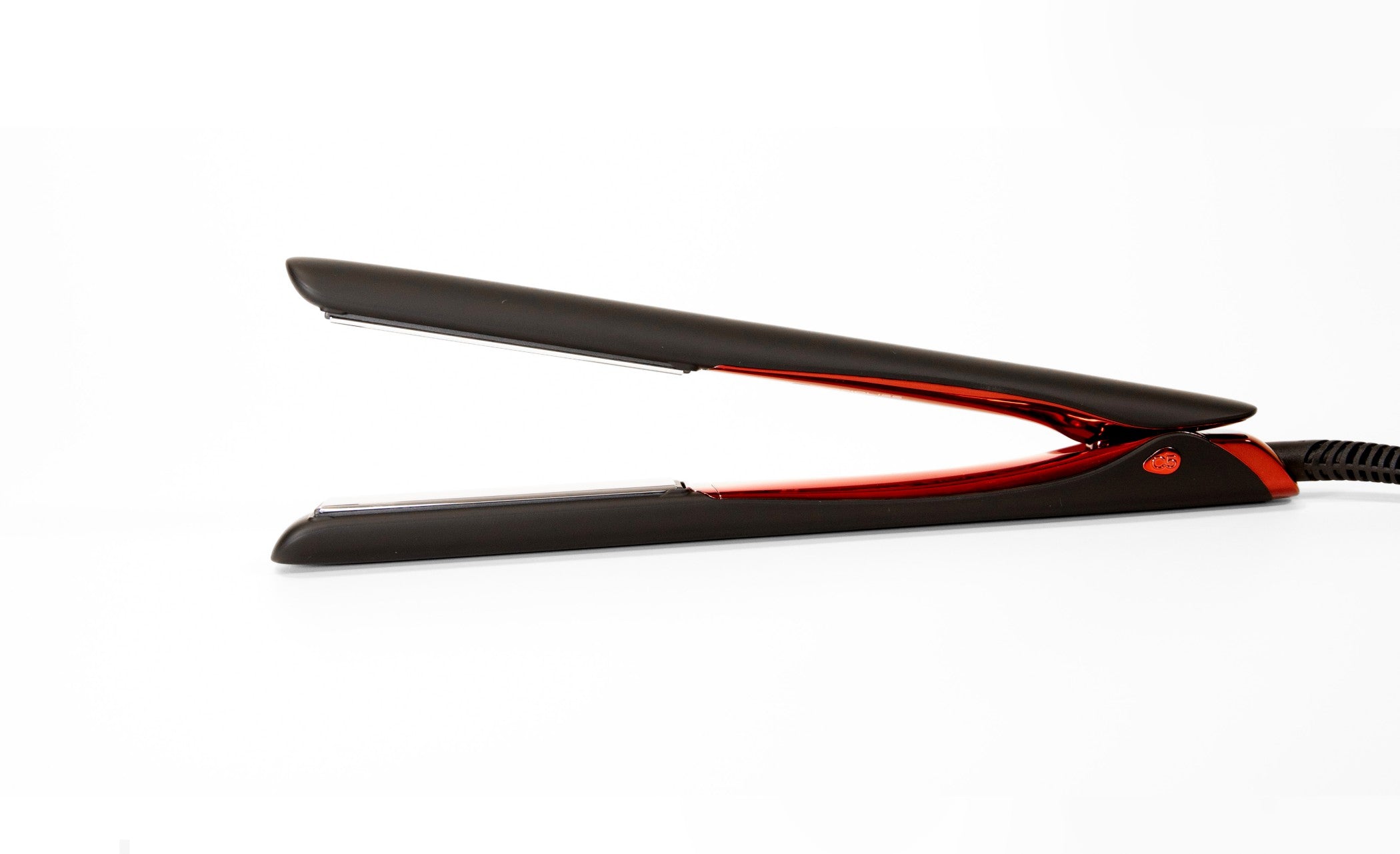KIT PLANCHA C5 + SECADOR WIND BLACK RED